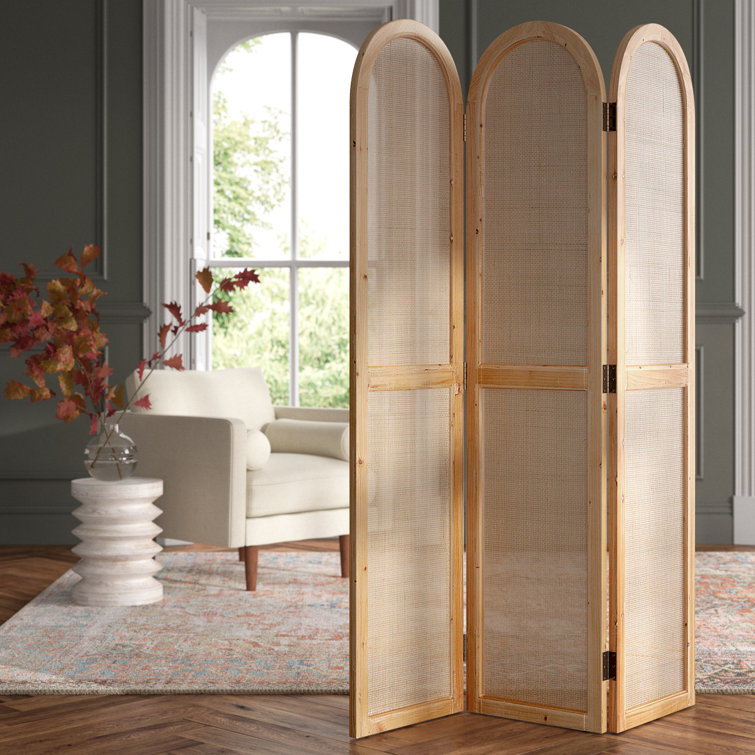 Wooden room divider screen discount